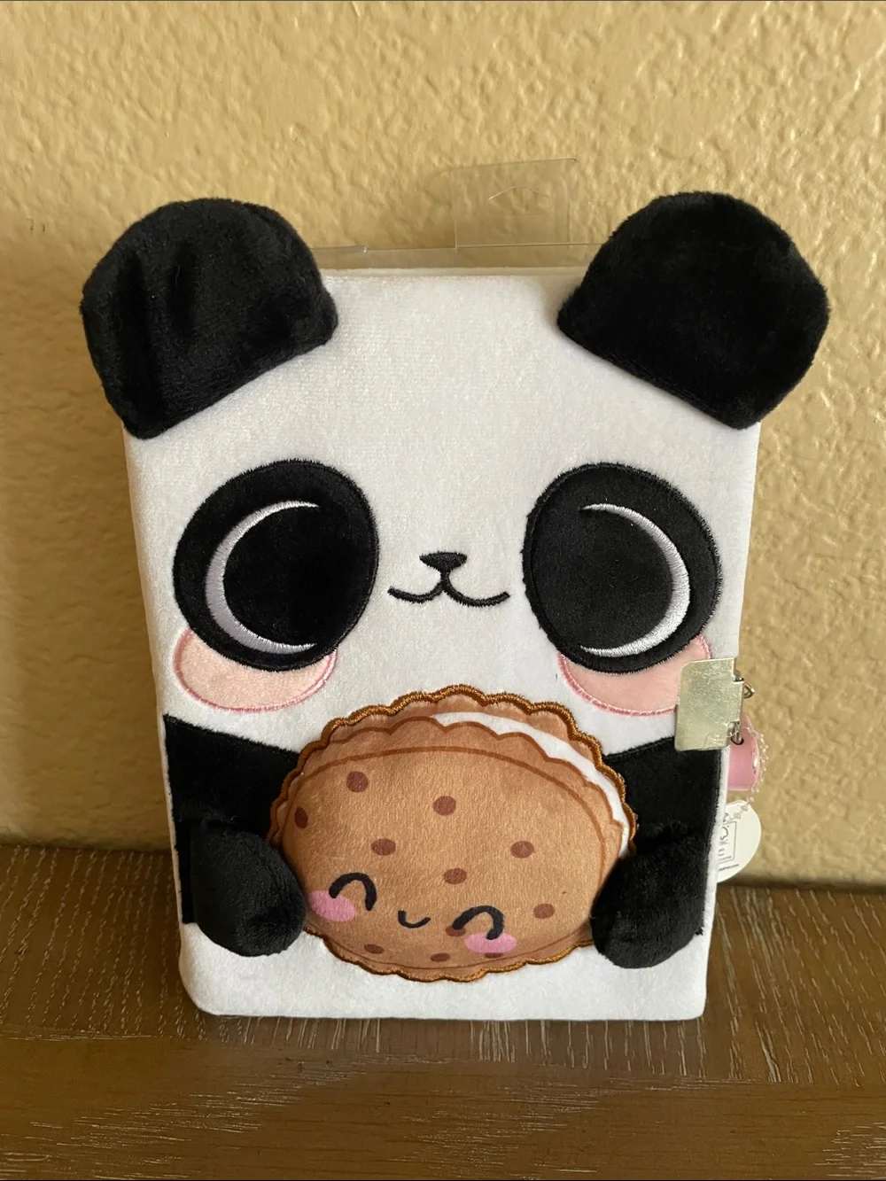 💖 Pick three $15 - Claire’s Plush Panda Journal with lock and keys
